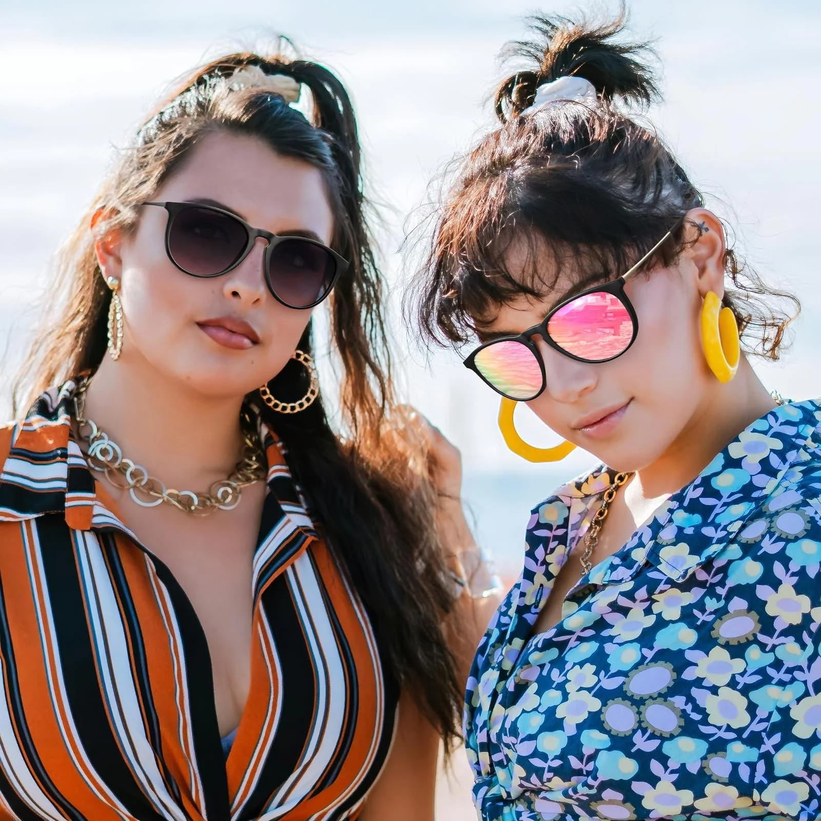 Вінтажні Сонцезахисні Окуляри STGATN Жіночі Поляризовані UV400 Захист, фото №2