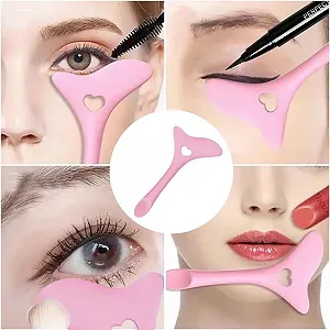 Трафарети для підводки Силіконовий для макіяжу очей для початківців synthetic.ua - Фото 1