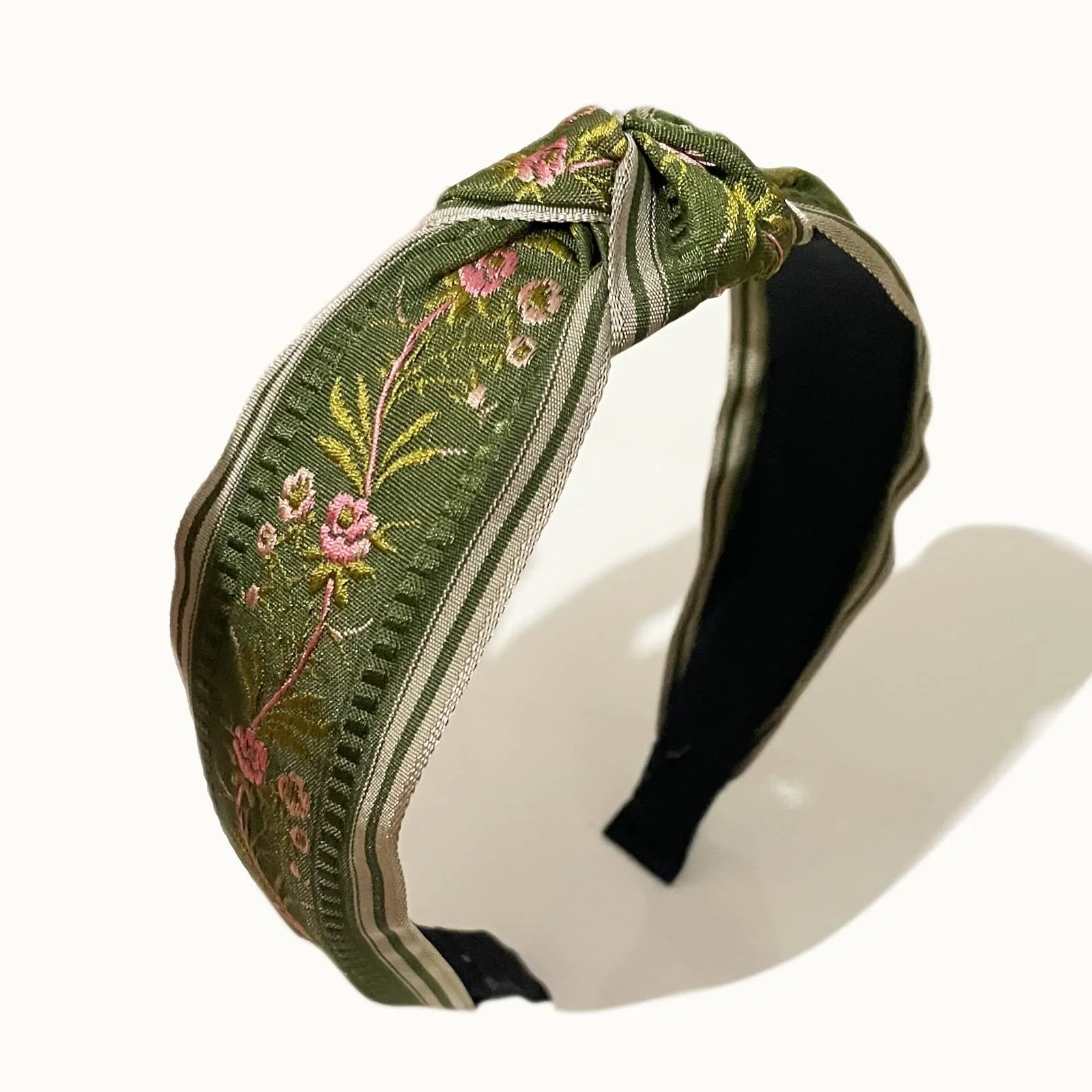 Вінтажний Обруч Jseng Ручної Роботи Вишивка, фото №3