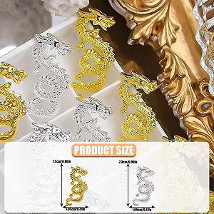 Прикраси Набір з 40 штук, Металеві підвіски 3D, Модель Mix-D synthetic.ua - Фото 1