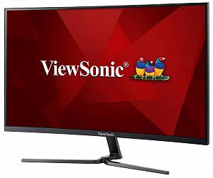 Монітор ViewSonic VX2758-PC-MH 68.6 см (27 дюймів) Геймерський Вигнутий (Full HD, FreeSync, 1 мс, 144 Гц, HDMI, DisplayPort, Low Input Lag) Чорний synthetic.ua - Фото 1