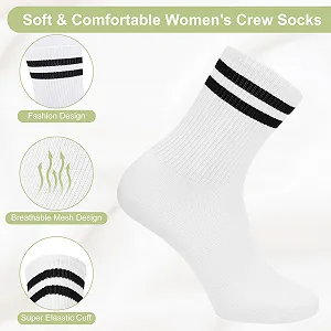 Носки теннисные White Cotton Женские Белый, 6 пар synthetic.ua - Фото 1