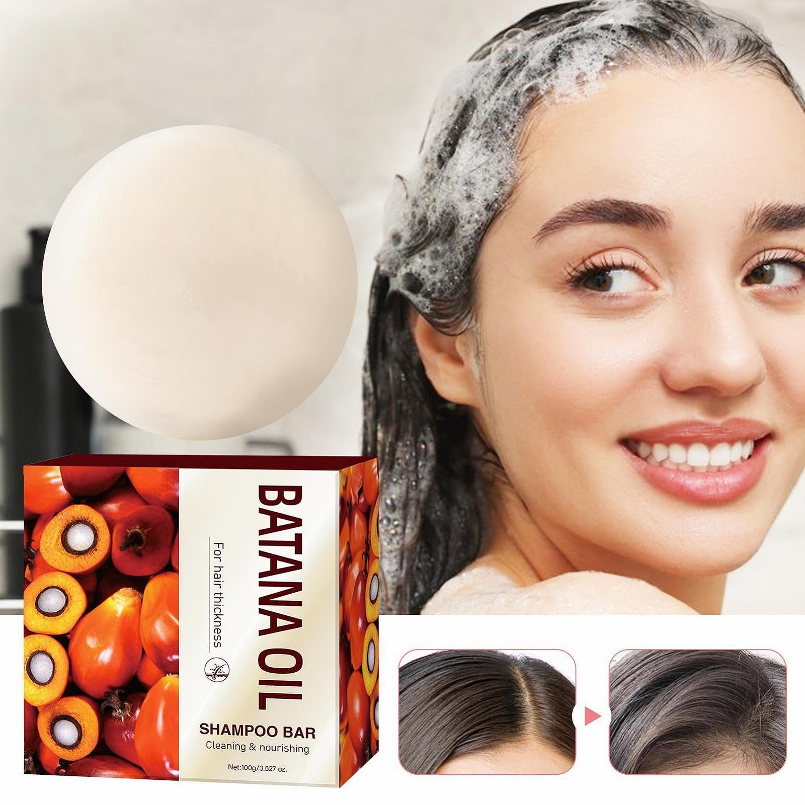 Шампунь для росту волосся - бар шампунь для салонного здоров'я та блиску, фото №2