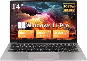 Ноутбук 14.1" Zyphionix UDKED Intel Celeron N4120 RAM 8GB SSD 256GB Windows 11 - Фото 1