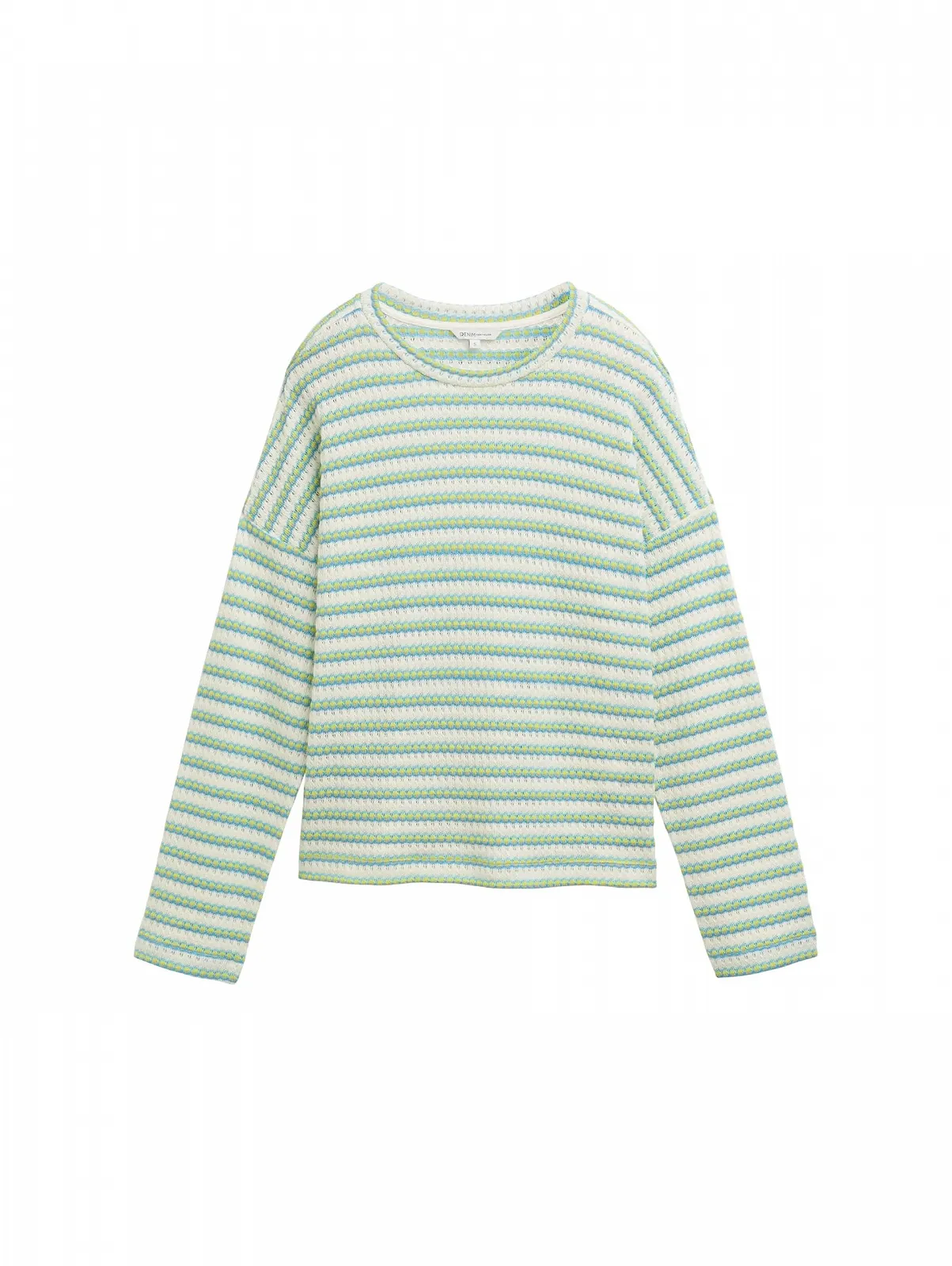 Жіноча смугаста толстовка TOM TAILOR Denim, фото №4