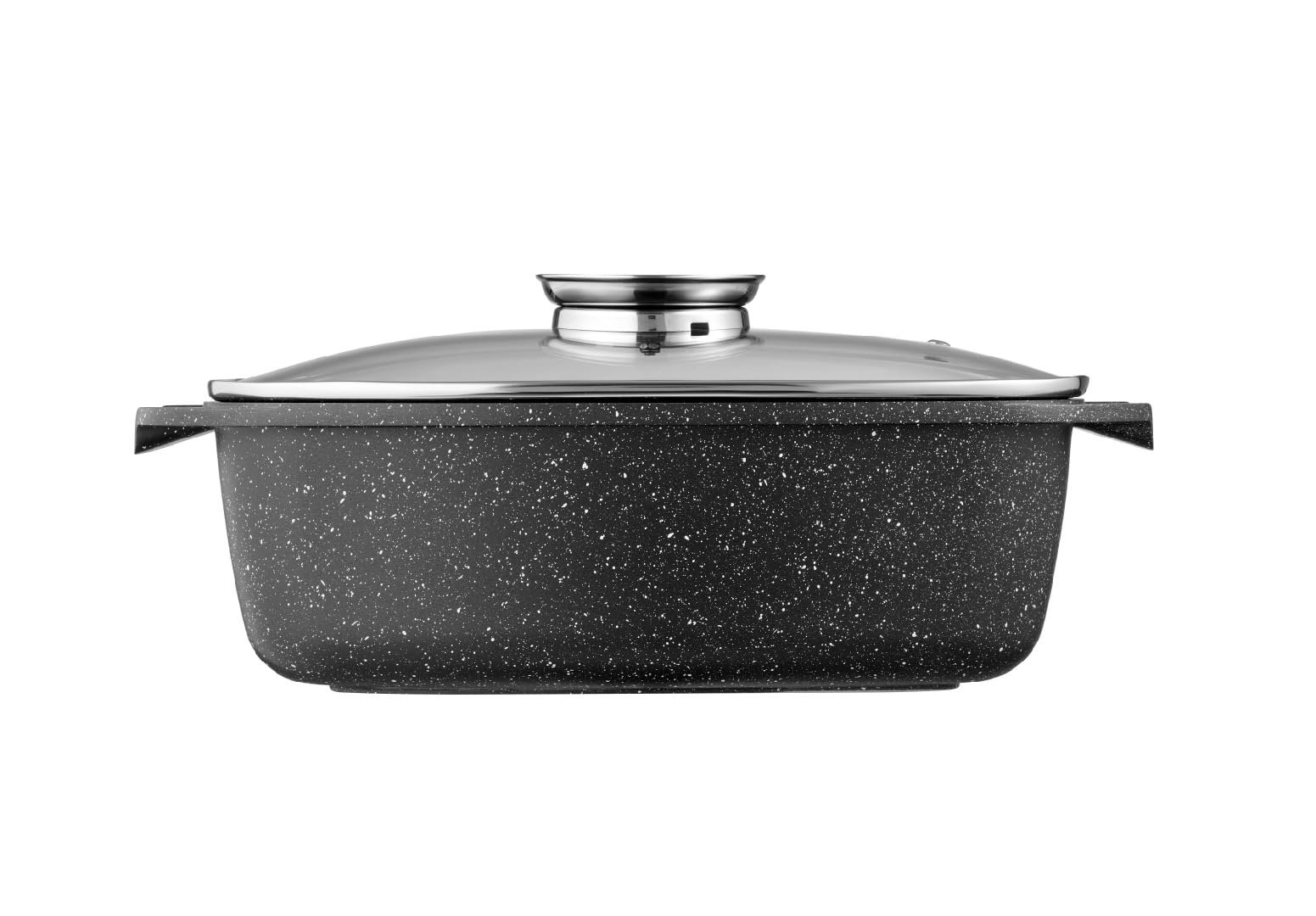 Гусятница Pradel Excellence PCUI001033 алюминиевая с каменным покрытием и крышкой 36.5 x 23 x 6.6 см, фото №3