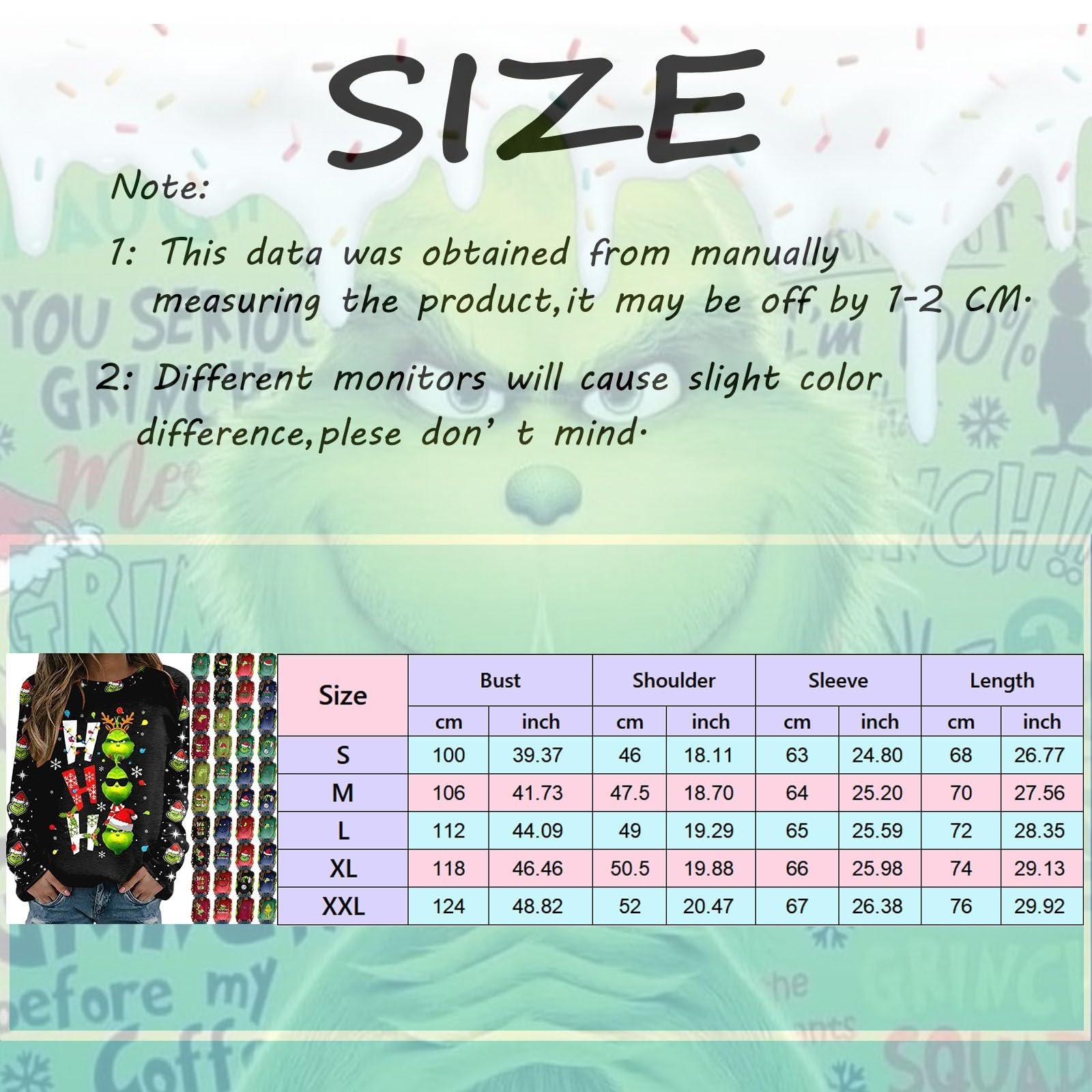 Рождественский джемпер BHXUTK Женская кофта Рождественская уродливая рождественская футболка для женщин Круглый вырез Длинный рукав Футболки Повседневная смешная снежинка с принтом Свободные свитшоты, фото №5 Рождественский джемпер BHXUTK Женская кофта Рождественская уродливая рождественская футболка для женщин Круглый вырез Длинный рукав Футболки Повседневная смешная снежинка с принтом Свободные свитшоты, фото №5