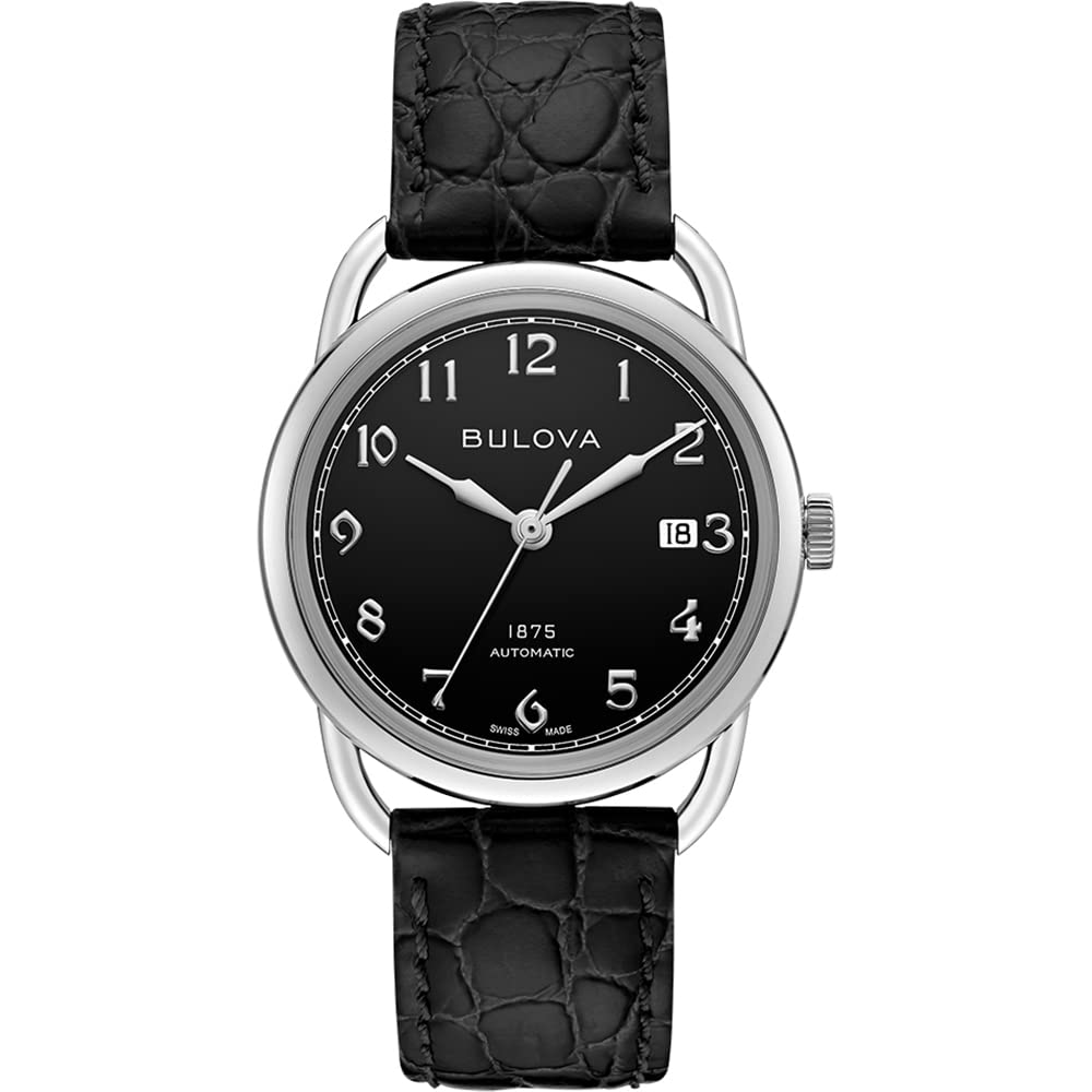 Годинник Bulova Commodore Automatic 96B325 Чорний Обмежена серія Ремінець, фото №1