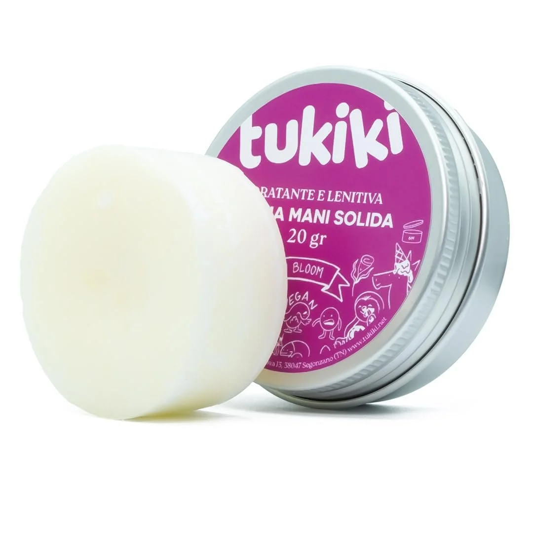 Твердый Крем для Рук Bloom, Интенсивное Увлажнение, Нежирный, для Сухих и Потрескавшихся Рук, 20 г, Сделано в Италии, фото №1 Твердый Крем для Рук Bloom, Интенсивное Увлажнение, Нежирный, для Сухих и Потрескавшихся Рук, 20 г, Сделано в Италии, фото №1