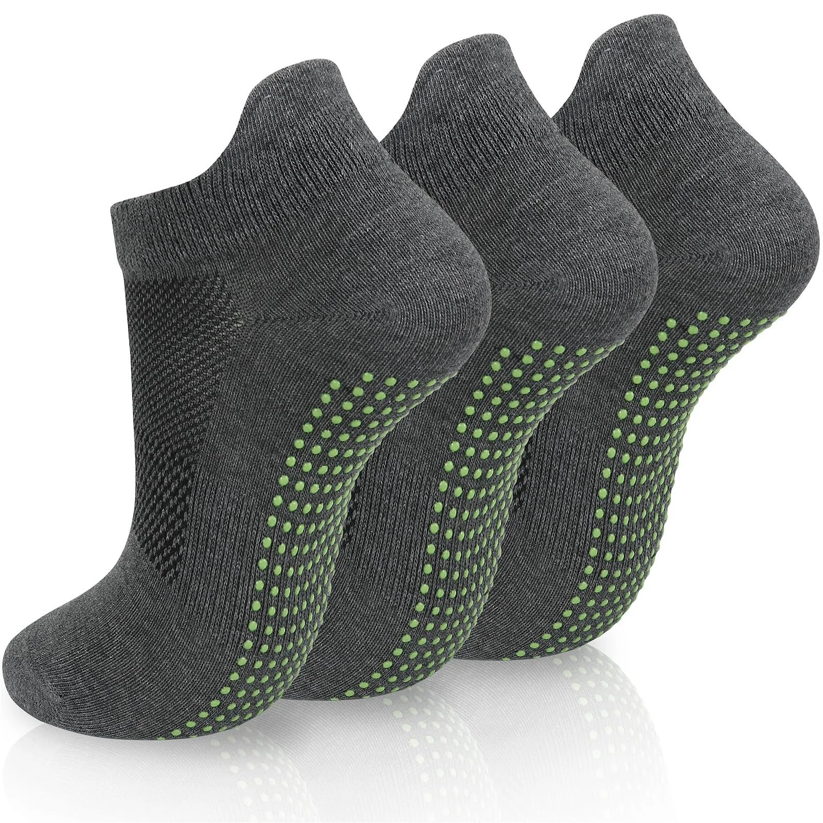 Жіночі шкарпетки Stopper для йоги та пілатесу, нековзні, 3 пари, фото №1 Жіночі шкарпетки Stopper для йоги та пілатесу, нековзні, 3 пари, фото №1