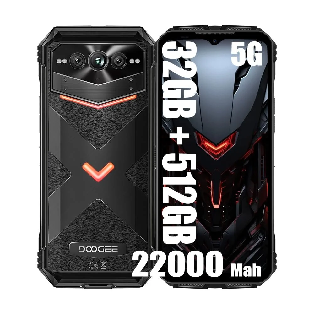Захищений смартфон DOOGEE VMAX Pro 5G 32GB + 512GB 6.58 дюйма FHD+ 108 Мп + 20 Мп (нічного бачення) + 16 Мп Android 14 NFC 22000 мАг Black, фото №1 Захищений смартфон DOOGEE VMAX Pro 5G 32GB + 512GB 6.58 дюйма FHD+ 108 Мп + 20 Мп (нічного бачення) + 16 Мп Android 14 NFC 22000 мАг Black, фото №1