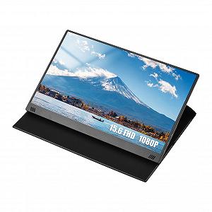 Портативний монітор SYNCO 15.6 Inch 1080P IPS Екран з вбудованими динаміками та смарт-чохлом - Фото 1