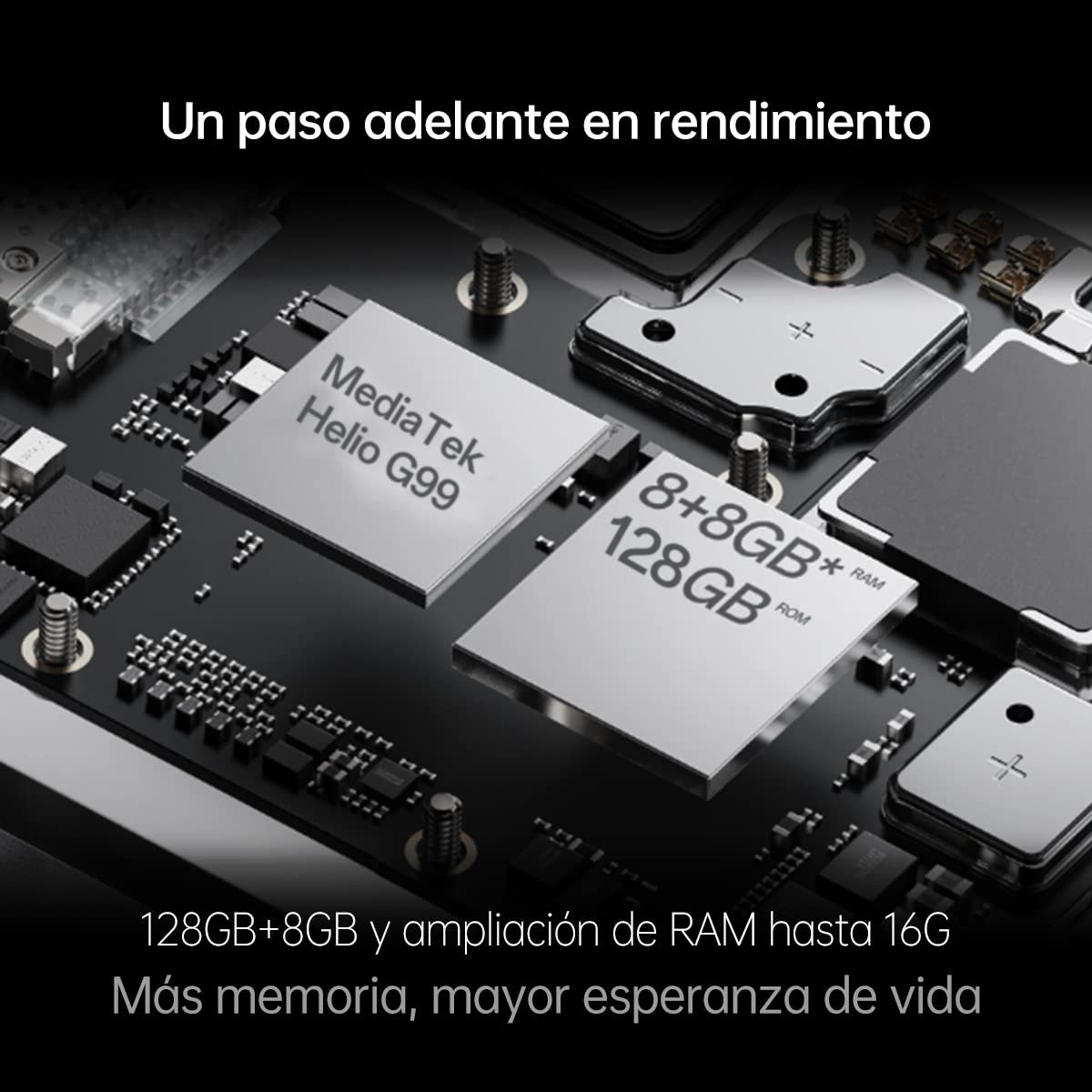 Смартфон Oppo Reno 8T 8GB+128GB 100MP+2MP 5000mAh 33W Black, фото №8