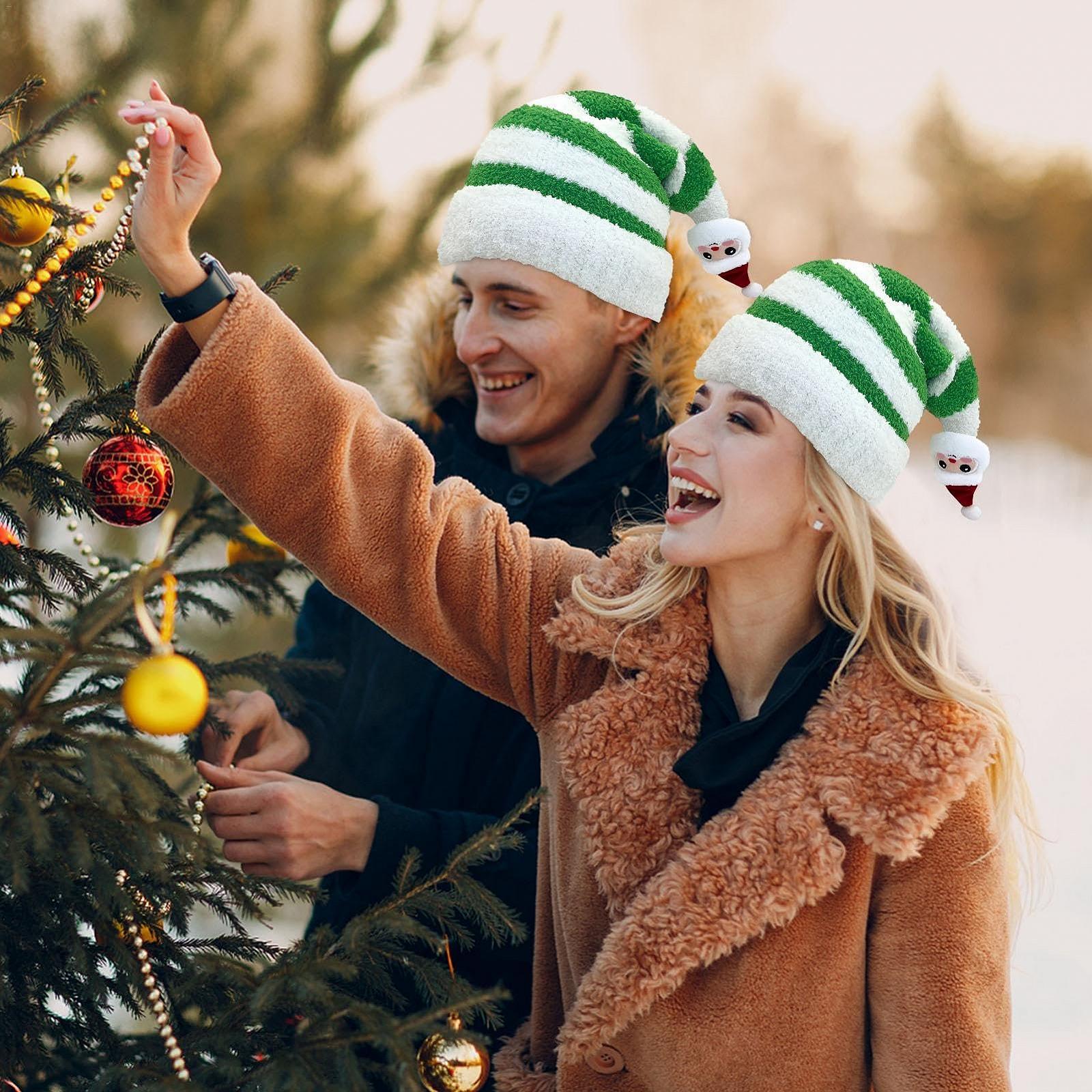 Рождественская шапка Вязаная, фото №6