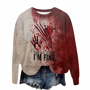 Женский свитшот 2025, с круглым вырезом, длинными рукавами, однотонный для осени - Фото 1