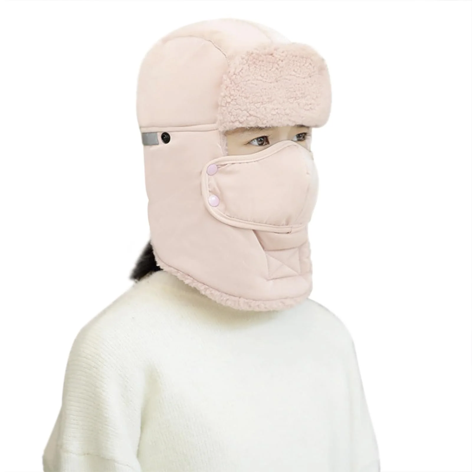 Детская шапка-авиатор TINAYAUE с ушными клапанами, фото №1 Детская шапка-авиатор TINAYAUE с ушными клапанами, фото №1