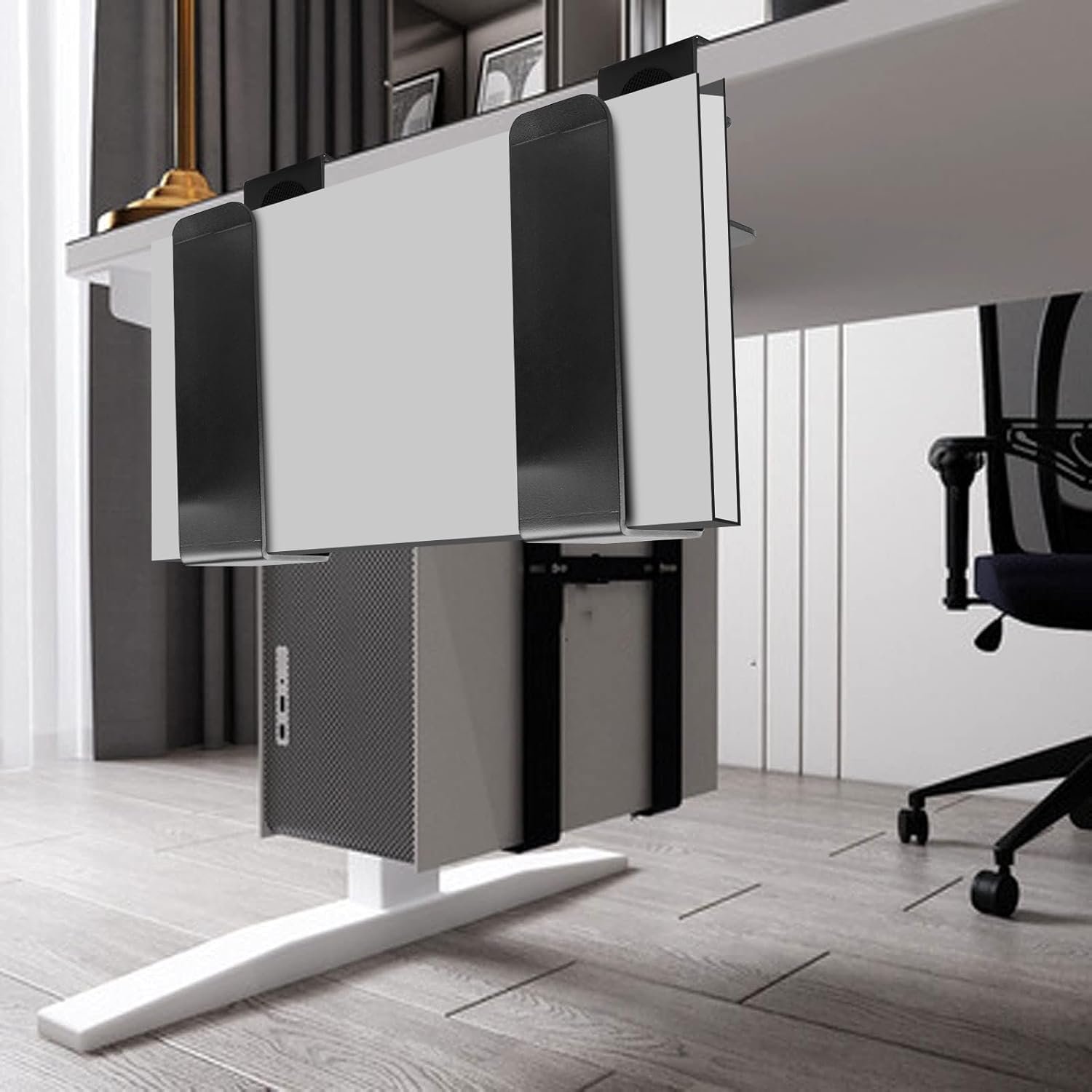 Тримач для ноутбука на стіл збоку Регульований тримач збоку Вертикальна, фото №6