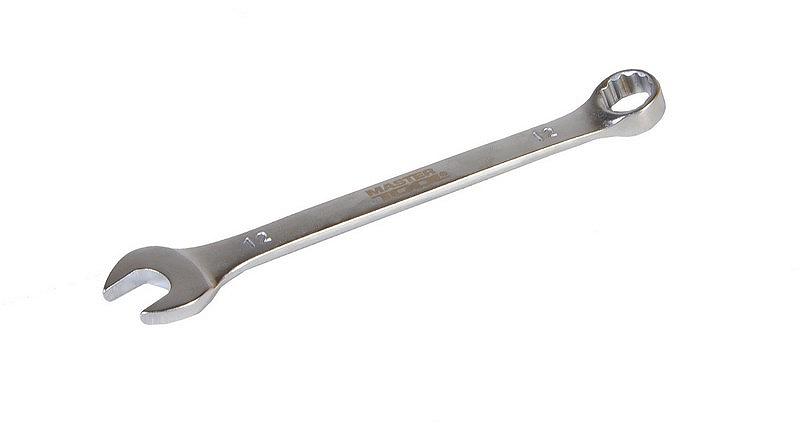 Ключ ріжково-накидний MASTERTOOL 12 мм SS 71-1012, фото №1