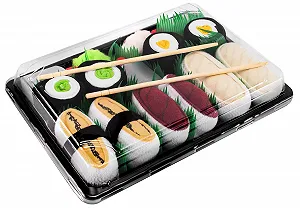 Носки Tamago Tuna Butterfish Sushi Socks Rainbow Socks 2 x Maki 5 пар - Фото 1