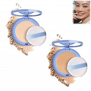 Пудра GAGK Matte Perfection Pressed Powder Oil Control для лица компактная 01+03 - Фото 1
