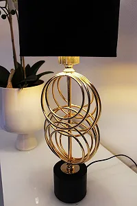 Настольная лампа Arnusa медного цвета 60 см synthetic.ua - Фото 1