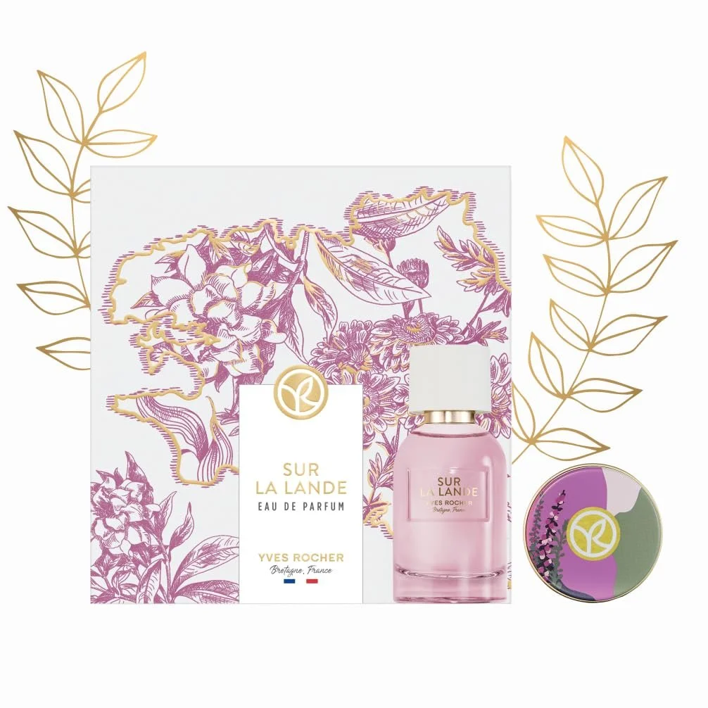 Подарунковий Набір Yves Rocher PLEINES NATURES Sur La Lande - Breton Heath with Fresh Sea Notes - Парфум 30 мл та Тверді парфуми, фото №1 Подарунковий Набір Yves Rocher PLEINES NATURES Sur La Lande - Breton Heath with Fresh Sea Notes - Парфум 30 мл та Тверді парфуми, фото №1