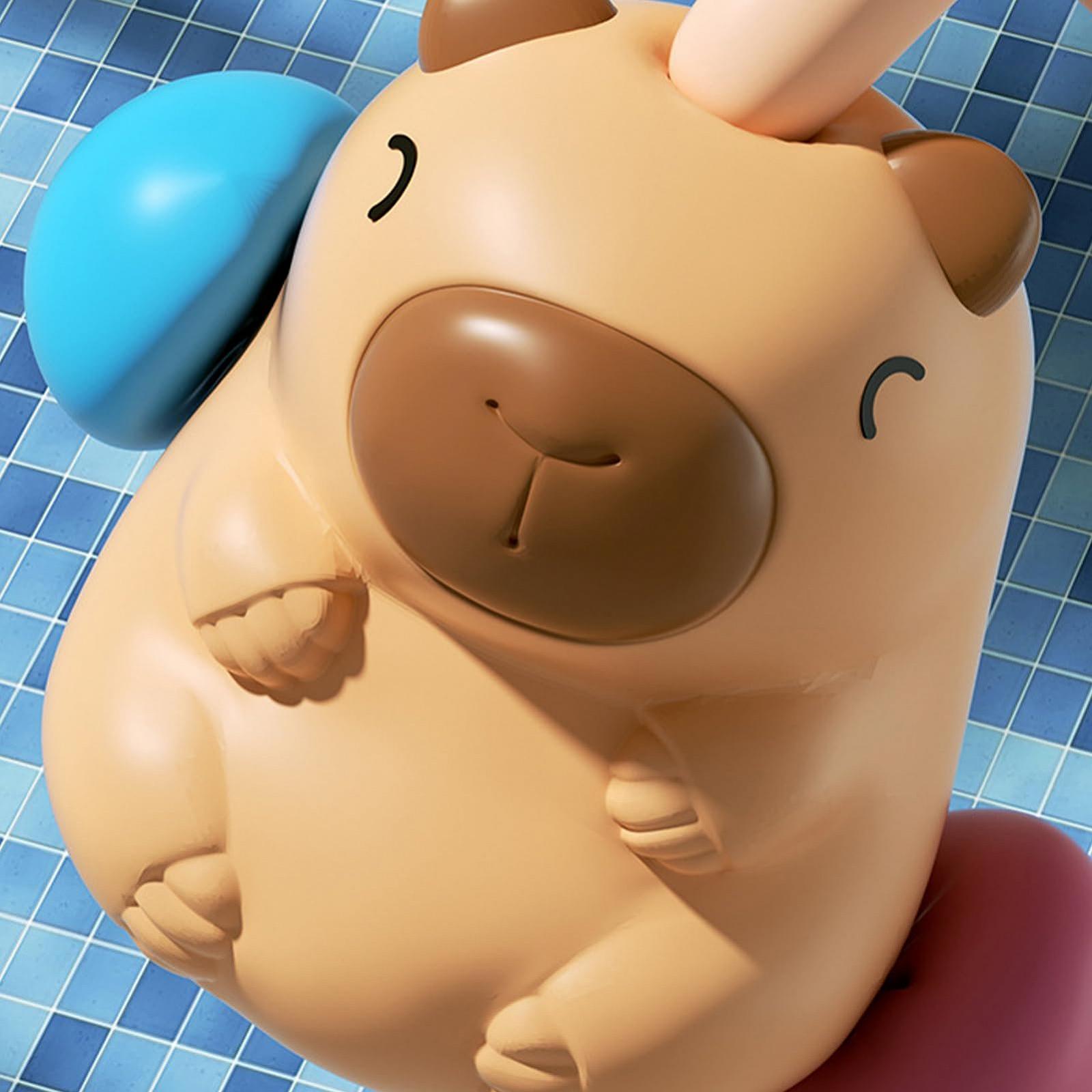 Игрушка для ванны Capybara, Мягкая Сенсорная интерактивная, фото №6