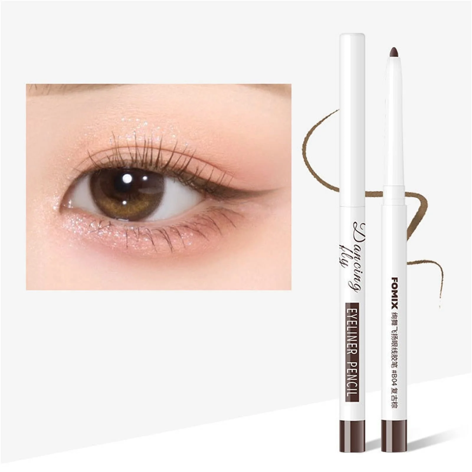 Гелевий Олівець для очей Shimmer Водостійкий Стійка, фото №2 Гелевий Олівець для очей Shimmer Водостійкий Стійка, фото №2