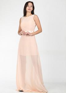 Платье Enna Levoni XL Бежевый (ND-13757-Beige) - Фото 1