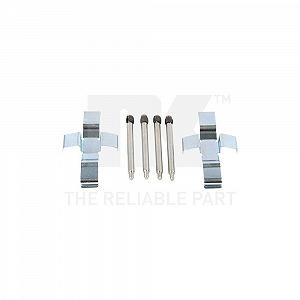 Комплект аксесуарів дискових гальмівних колодок NK 7933004, передній міст - Фото 1