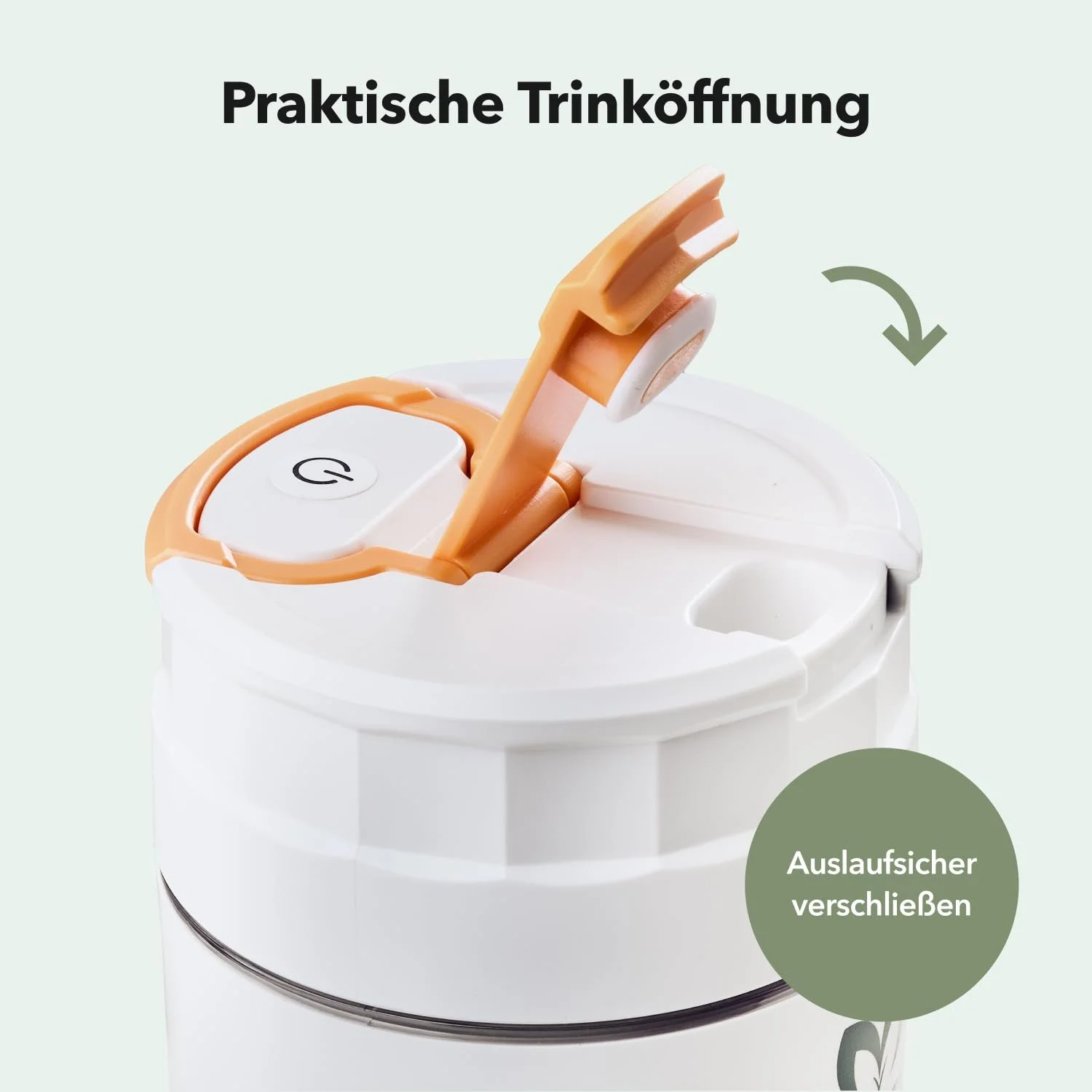 Портативний блендер Motai для напоїв і смузі 75 Ватт, фото №5