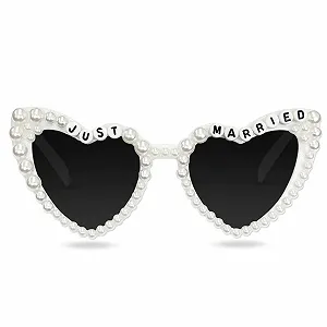 Солнцезащитные очки невесты Topfunyy для девичника - Фото 1