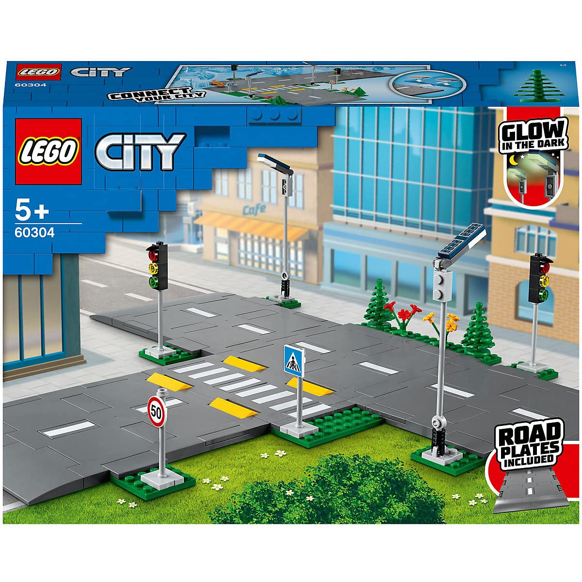 Набор Ameet Verlag Lego City Road Intersection with Traffic Lights 60304 + Children's Playground 30588, фото №2