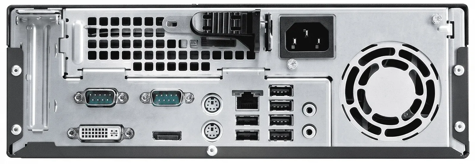 Комп’ютер Fujitsu Esprimo E920 SFF / Intel Core i5-4590 / RAM 16GB / SSD 128GB / Intel HD Graphics 4600 / DisplayPort / VGA / LAN / Windows 10 / Чорний, фото №3