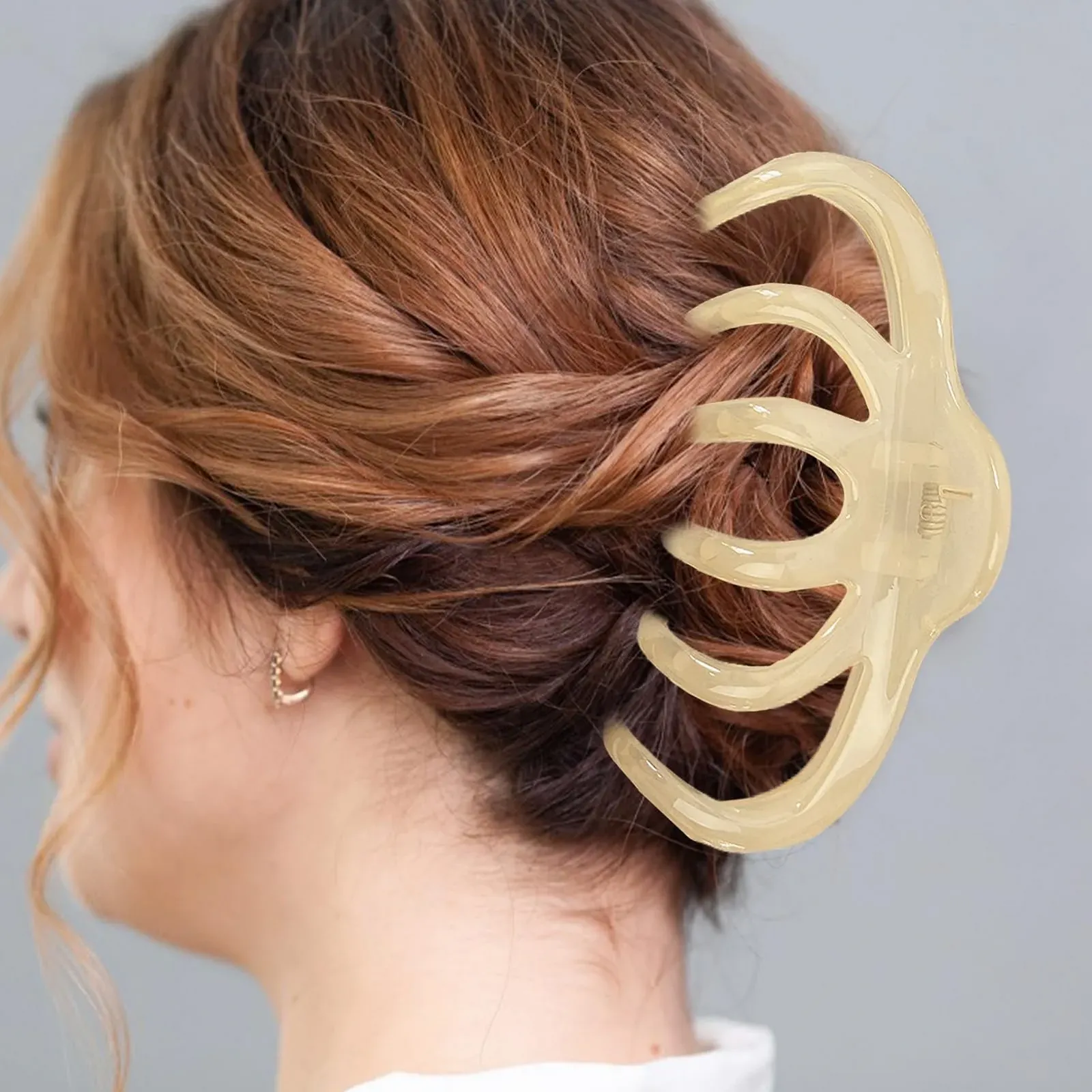 Большая заколка для волос Осьминог - Заколка Осьминог - Нескользящие заколки для волос | Прочные модные парикмахерские аксессуары для густых волос для женщин и подростков, фото №6 Большая заколка для волос Осьминог - Заколка Осьминог - Нескользящие заколки для волос | Прочные модные парикмахерские аксессуары для густых волос для женщин и подростков, фото №6