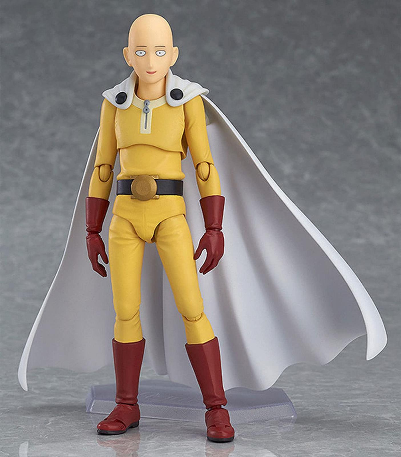 Фигурка Anime One Punch Man Saitama Cartoon Character Change Face PVC Model Statue, фото №3