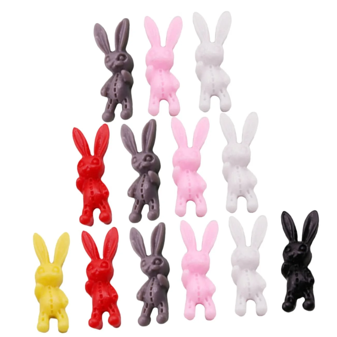 Прикрасы для ногтей Кролик WOONEKY 240 шт., Планета, 3D, Кролик, смола, фото №9