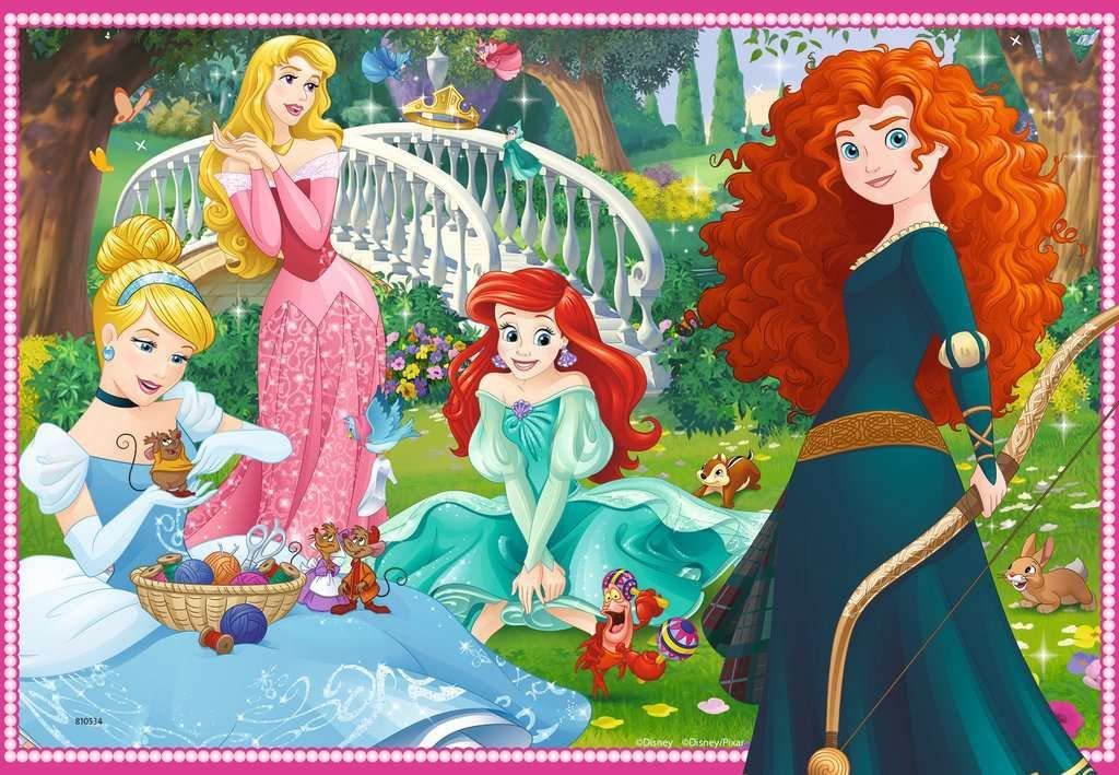 Пазлы Ravensburger Disney Princess 07620 Around The World 2 x 12 деталей, фото №3 Пазлы Ravensburger Disney Princess 07620 Around The World 2 x 12 деталей, фото №3