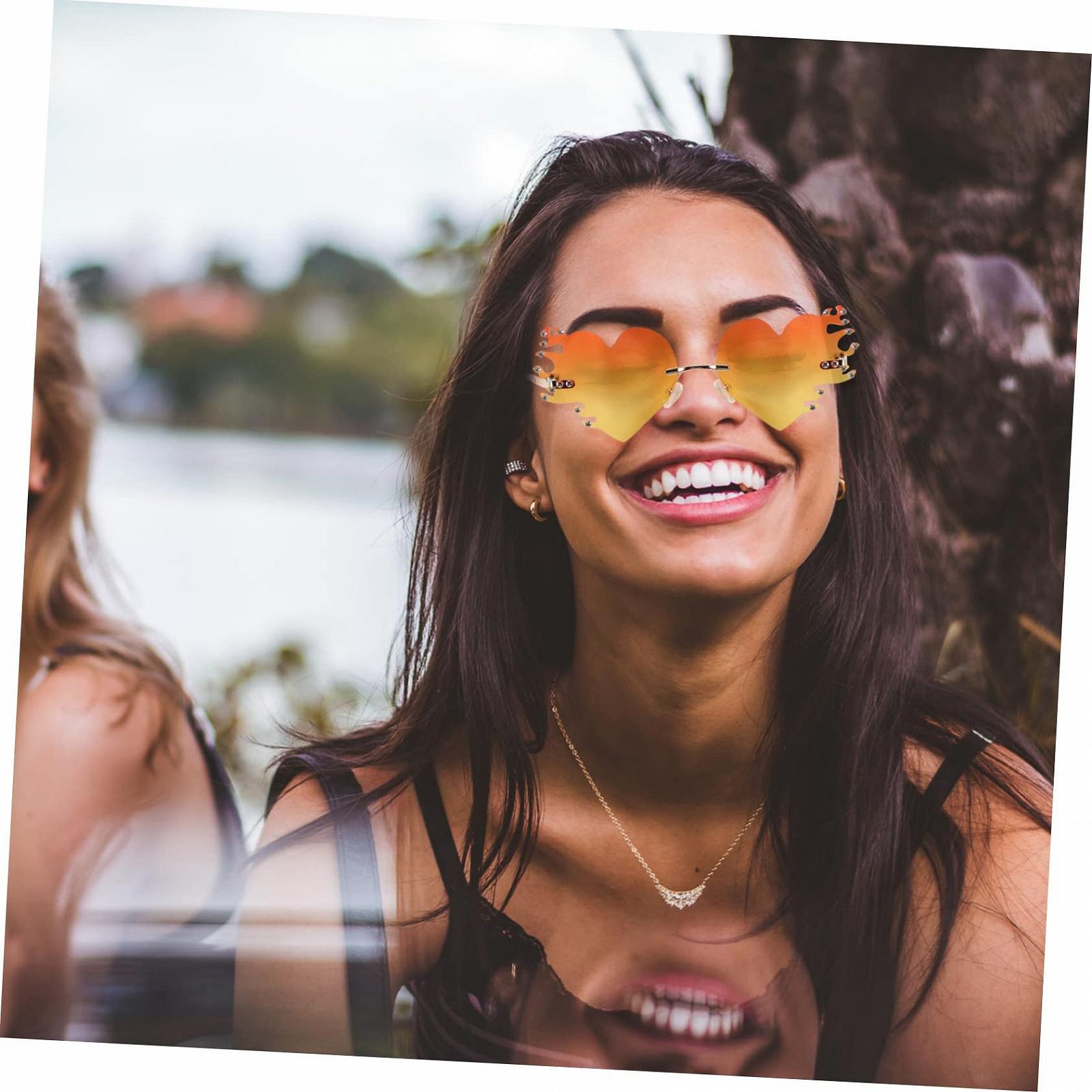 Солнцезащитные очки PACKOVE 4 шт. Огненные, фото №5