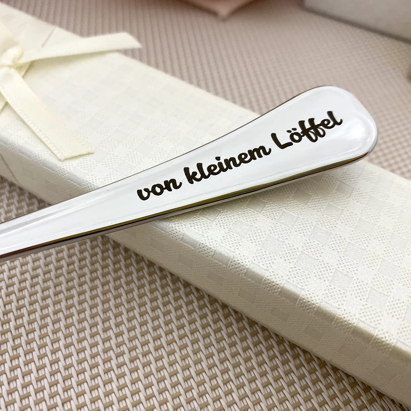 Ложка для йогурту з гравіюванням, фото №3