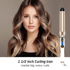 Плойка Hoson Pro Curl 38 мм LCD-дисплей 110-210°C з терморукавичкою ціна на synthetic.ua - Фото 1 Плойка Hoson Pro Curl 38 мм LCD-дисплей 110-210°C з терморукавичкою synthetic.ua - Фото 1