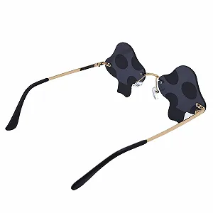 Солнцезащитные очки Грибы LJCZKA для рейва Женские Мужские Винтажные Без оправы synthetic.ua - Фото 1