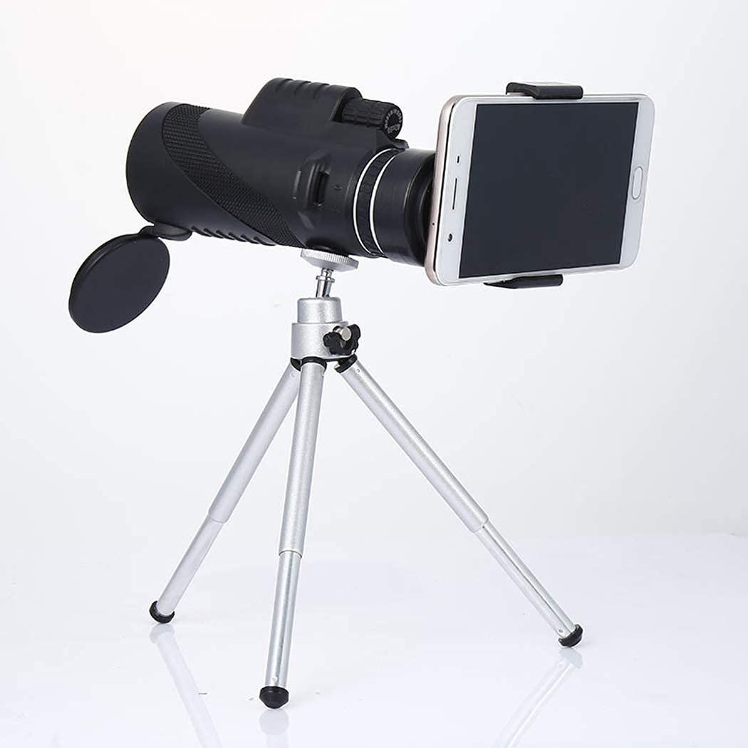 Монокль Настроюваний Телескоп 40 x 60 Водонепроникний з Тримачем для Смартфона з Триподом, фото №5 Монокль Настроюваний Телескоп 40 x 60 Водонепроникний з Тримачем для Смартфона з Триподом, фото №5