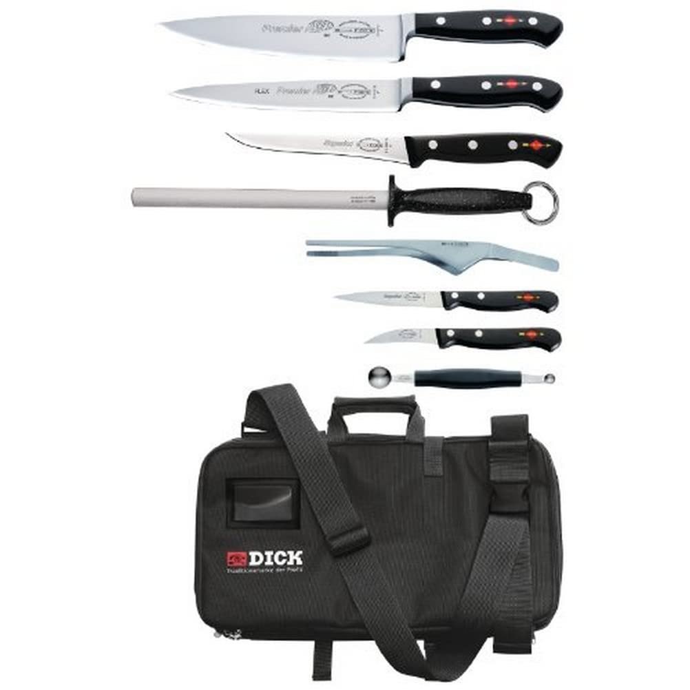 Набор ножей с сумкой Dick Knives DL386, 8 предм., черный, фото №3