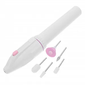 Электрическая пилочка для ногтей OATIPHO 1 шт. Портативный Работает от батареи, тихая и стабильная - Фото 1