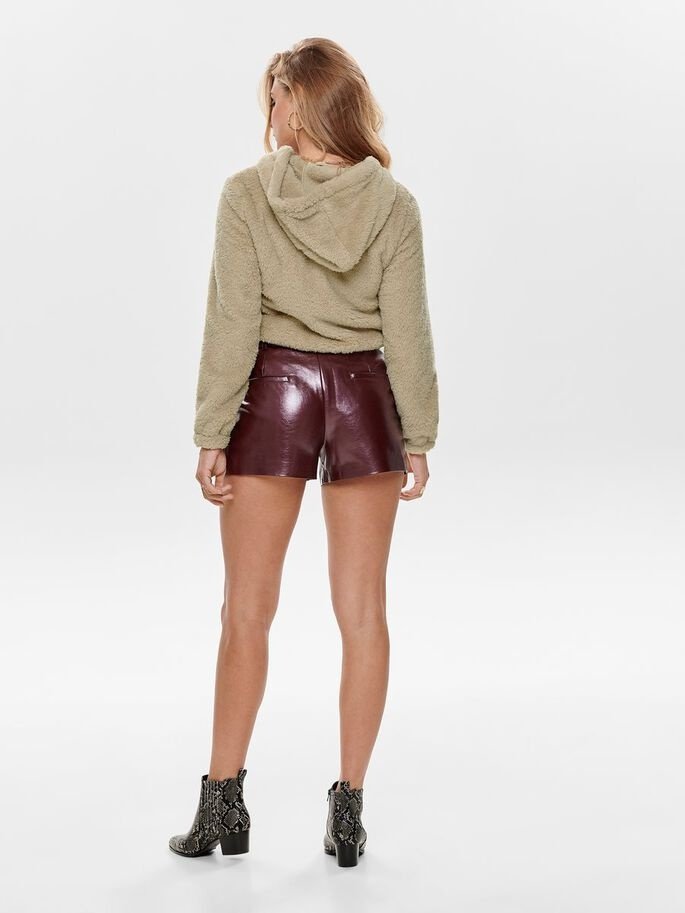 Куртка ONLY CONTACT SHERPA JACKET OTW 15183166-Cuban Sand Бежевый S, фото №3