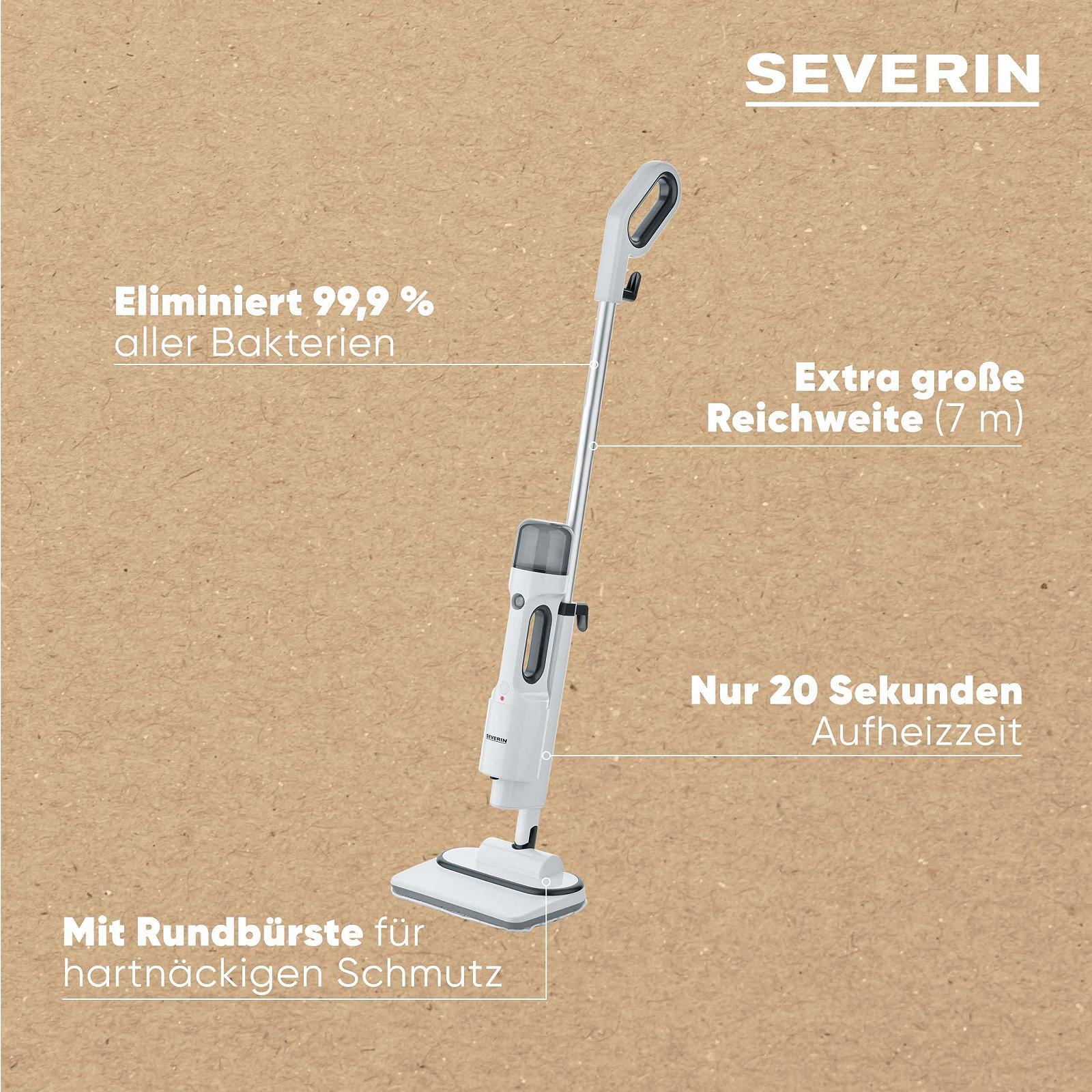 Паровая швабра SEVERIN SC 7142 White/Black, фото №8