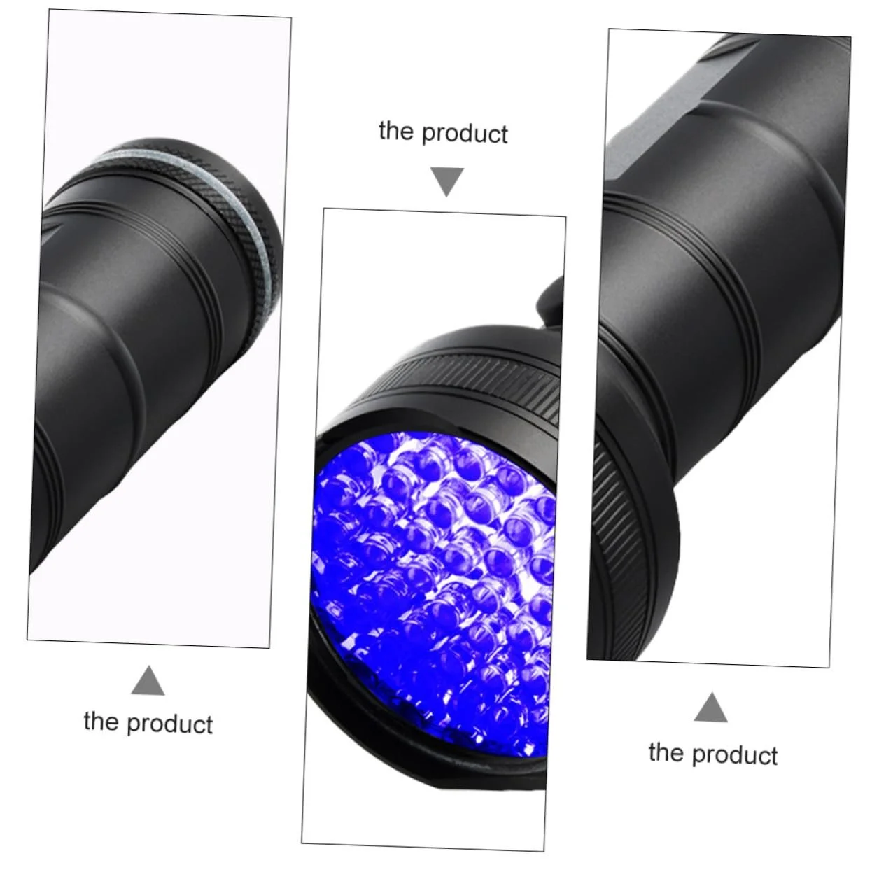 Ліхтар Veemoon LED UV Ультрафіолетовий ліхтарик Алюмінієвий сплав для кемпінгу Полювання Виявлення сечі домашніх тварин, фото №6