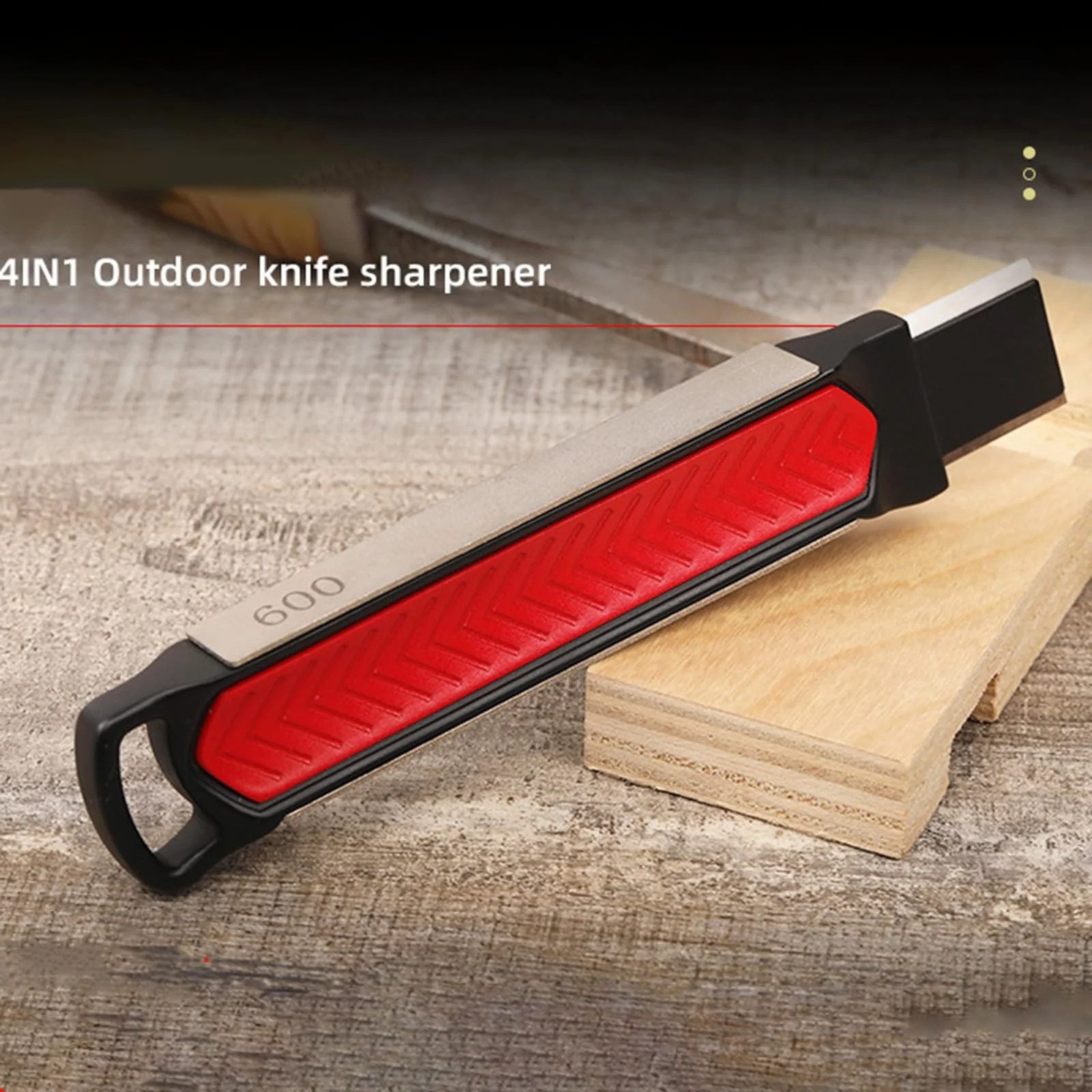 Точилка для садових ножів Garden Knife Sharpener алмазна сталева, фото №8