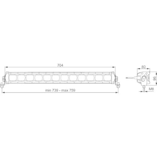 Рабочая фара HELLA 1GJ 360 003-002, фото №3 Рабочая фара HELLA 1GJ 360 003-002, фото №3